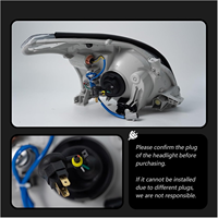 Para Toyota PRADO 2003-2009, Conjunto de Faros Delanteros LED Modificados, Repuesto de Faros para Automóvil, Suministro de Fábrica, Piezas de Automóvil - Un Par