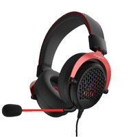 Headset Gaming PC Over-Ear Baru dengan RGB PUBG E-Sports Tipe-C/USB Virtual 7.1 Active Noise Cancellation (ANC) Kabel 2.0M