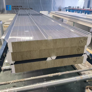 แผ่นฉนวนกันเสียง 50 มม. แบบแซนวิช ทำจากใยหิน ติดตั้งง่าย ทนทาน เหมาะสำหรับงานก่อสร้างอพาร์ตเมนต์และใช้กับผนัง - Product Image 4