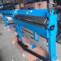 Machine à cintrer manuelle à bas prix en métal Machine à cintrer les tôles en fer Machine pliante en aluminium