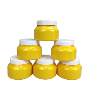 Envase Cosmético Redondo de Plástico Azul de 250 ml con Tapa de Rosca, Material PP - Product Image 6