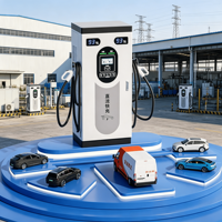 Chargeur EV portable ergonomique 22 kW avec poignée pour exposition et recharge temporaire