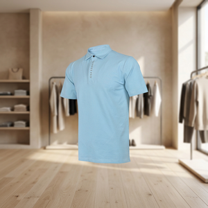2024 Hot hommes haut de gamme Performance pleine pièce Golf pour Polo Logo personnalisable imprimé tissu tricoté impression numérique rencontré - Product Image 3