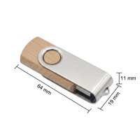 Clé USB promotionnelle en bois la plus vendue, clé USB 2.0, 1G 2G 4G 8G 16G 16gb 32 GB