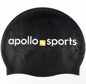 Al por mayor logotipo personalizado de impresión de 100% de silicona <span class=keywords><strong>S</strong></span>/L/XL tamaño má<span class=keywords><strong>s</strong></span> grande hombre gorras de natación - Product Image 1