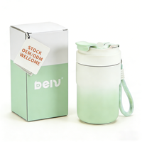 Gobelet isotherme à café personnalisé avec logo, double paroi, acier inoxydable 316, 400 ml, 550 ml, voyage