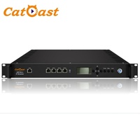 Système IPTV pour hôtel et hôpital, tuner HD MI, entrées IP multiples avec fente pour carte multi-protocoles, serveur IPTV