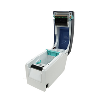 Godex DT2 Printer Barcode Label termal langsung Desktop 203dpi 2 "lebar cetak USB + Ethernet + Antarmuka Serial