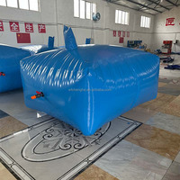 Agriculture Grand réservoir carré pliable pliable en tissu de bâche en PVC/Tpu pour le stockage de l'eau