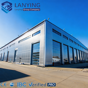Magazzino Prefabbricato in Struttura d'Acciaio, Edificio Metallico Personalizzato, Design Industriale Leggero - Product Image 3