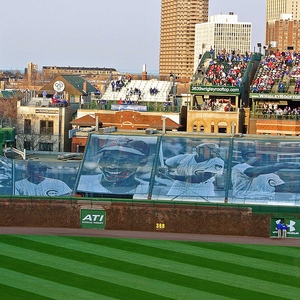 Valla resistente al agua malla banner utilizado al aire libre exhibido y sitio de construcción o vallas de campo de pelota - Product Image 3