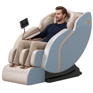 Fauteuil de massage de luxe à domicile avec détection intelligente par scan corporel, chauffage des mollets et de la taille, et massage complet par airbags, inclinable - Product Image 1