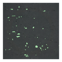 Couleur verte fluorescente flexible ignifuge et imperméable de carrelage de mur en pierre de travertin pour le panneau de mur d'intérieur et extérieur
