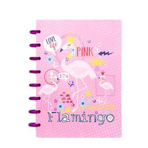 PP Cover <strong>Disc</strong> Binding Academic Daily Target <strong>Notebook</strong> for College Students - Product Image 1