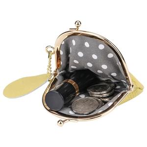 AndoBag Mini Coin <b>Purses</b> for Women Genuine Cow Leather <b>Small</b> Clip Pouch Fashion Clutch Lipstick Bag Key Bags 1501 - Product Image 5