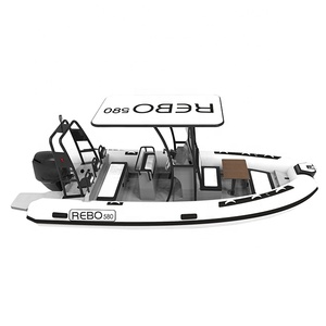 <span class=keywords><strong>Gommone</strong></span> Rigido in Alluminio da 19 Piedi (580 cm) con Ponte Prendisole, Hypalon PVC, Vendita Calda nei Paesi Bassi - Product Image 2
