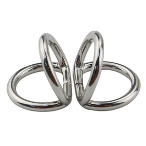 Metal Double D Ring Buckle 12x9mm Adjustable For Bags Trench Coats Shoes Hats - Product Image 4