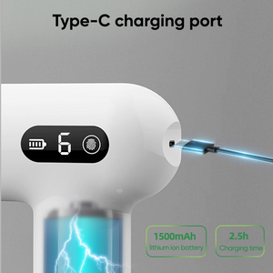 Pistolas <span class=keywords><strong>de</strong></span> fascia domésticas pequeñas portátiles <span class=keywords><strong>de</strong></span> 6 velocidades baratas con vibración para aliviar la relajación muscular y mini Máquinas <span class=keywords><strong>de</strong></span> masaje portátiles - Product Image 6