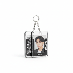 YEONJUN-NO LABELS PART 01 [Photocard <b>Case</b> Ver.] K-Pop QR Card & Card Holder Korean Music <b>CD</b> Ages 12+ - Product Image 2