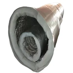 Fibra De Vidro Alumínio Folha Composto Tubo Alu Ducto Isolado para Descontado Spot Goods