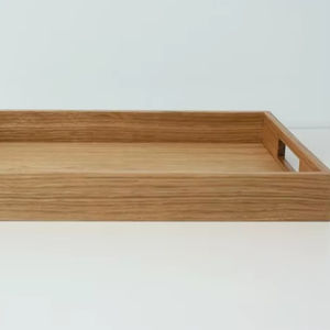 Bandejas de Madera Ecológicas Pulimentadas a Mano, Artesanía de Lujo para una Decoración del Hogar Sofisticada, Experiencia de Servicio Excepcional - Product Image 1