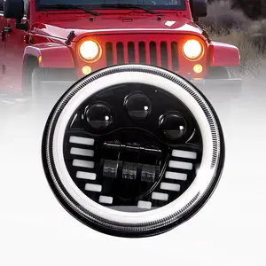 Phares Led personnalisés de haute qualité, lumière anti-brouillard, support de Boss, nouveau, phare pour Jeep
