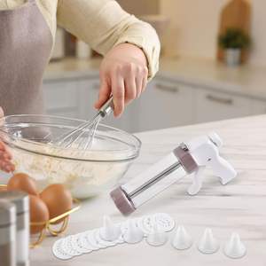 Nuevo Producto Popular: Prensa de Galletas con Agarre Cómodo, Mini Prensa Manual para Galletas Spritz, Cortador de Galletas para Cocina - Product Image 3