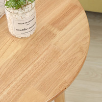 Table basse en bois massif de style nordique simple et créatif Craftsman YZ1, table d'appoint moderne pour salon, petite table en bois pour canapé, balcon