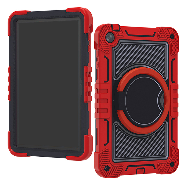 GSCASE Luxury Shoulder Strap Heavy Duty Shockproof Rugged Tablet Cover Case for Honor Pad X8 10.1 Inch