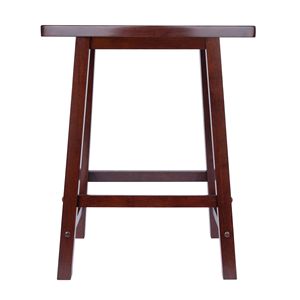 "Tabouret de Comptoir en Forme d'Éventail DB Katashi en Noyer pour Salle à Manger" - Product Image 4