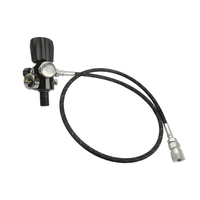 Huben Power acier inoxydable plongée sous-marine DIN joug pour accessoires de Paintball PCP pistolet à Air et Air souple tuyau à distance Station de remplissage