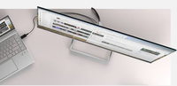 HP Serie 5 23,8 inch FHD witte monitor - 524sw - IPS - LCD - 99% sRGB - 1500:1 contrastverhouding - 60Hz