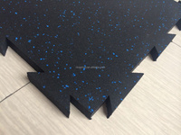 Ningshuo NSRT0330 Direktvertrieb Puzzle-Schutzmatte für Fitnessstudio-Böden 0,56'' Rutschfeste Ineinandergreifende Garagenbodenfliesen