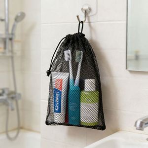 Multipurpose Black Mesh <b>Bag</b> - <b>Large</b> Capacity Organizer for Tennis Equipment, Snorkeling Gear & Swim Accessories - Product Image 2