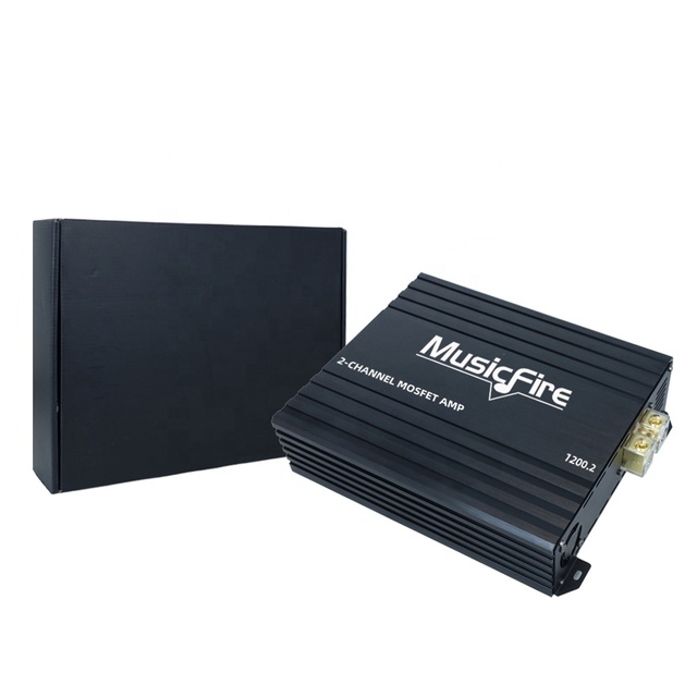 2 Channel Car Amplifier Professional Class AB Car Amplifier 1200.2