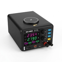 Alimentation électrique variable DC NICE-POWER MPS-305QC 30V 5A 150W, chargeur sans fil USB/Type-C, affichage numérique, protection contre les courts-circuits