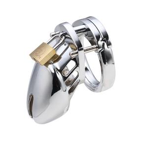 <span class=keywords><strong>Candado</strong></span> de cabeza de avión de acero inoxidable para hombres, cerraduras de <span class=keywords><strong>castidad</strong></span>, parte inferior del cuerpo, Bondage, jaula para pene, Juguetes sexuales - Product Image 1