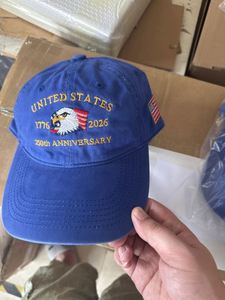 Gorra de Béisbol Retro Vintage con Visera Curva, 100% Algodón, Conmemorativa del 250 Aniversario de la Independencia, para Niños y Adultos, con Hebilla en Relieve - Product Image 5