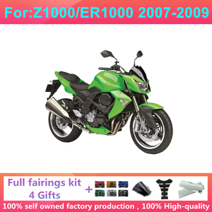 Kit completo de carenado inyectado para motocicleta, compatible con Z1000/ER1000 2007-2009, kits de carrocería y carenados Z1000/ER1000 200 - Product Image 4