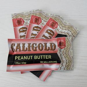 Bolsa lateral personalizada de 3 sellos, envoltura de barra de dulces de chocolate, con sello térmico de aluminio, embalaje de barra de chocolate, muestra - Product Image 2