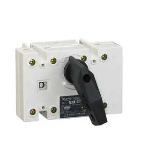 YUYE Chất Lượng Hàng Đầu 3 P 4P AC 400V 690V 63A 3 Pha AC Isolator Chuyển Ngắt Kết Nối Chuyển Đổi Sản Xuất/Switch Disconnector/MTS