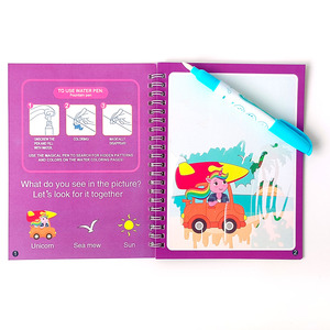 Mini libro de colorear personalizado de papel de alta calidad para niños <span class=keywords><strong>Colorbook</strong></span> educativo juego de libros de dibujo para niños impresión - Product Image 3