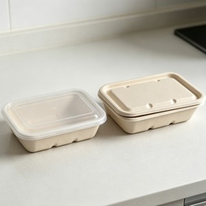Conteneur alimentaire rectangulaire personnalisé à succès avec couvercle, boîte d'emballage alimentaire jetable pour restaurant à emporter - Product Image 3