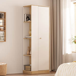 Self Assembly <strong>Wardrobes</strong> Big White Thin <strong>Wardrobe</strong> Modular <strong>Tall</strong> <strong>Narrow</strong> <strong>Wardrobe</strong> Bedroom Furniture - Product Image 3
