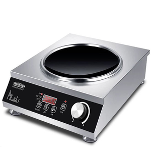 3600W/5000W Stainless Steel Concave Flat Commercial Induction Cooker Multi-Function Intens for Dining Halls Smart <b>Stove</b> Smart - Product Image 3
