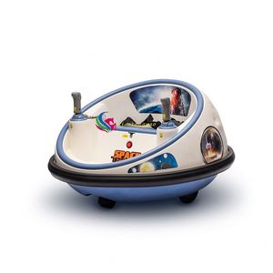 Voiture tamponneuse électrique en plastique Nanpak Kid Zone pour enfants, avec rotation à 360°, alimentée par batterie, pour usage commercial en parc d'attractions - Product Image 1
