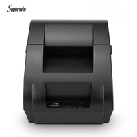 Imprimante d'étiquettes thermique Superwin ZJ-5890K 48mm ESC/POS, machine d'impression de lignes, imprimante de codes-barres, interface USB, 90mm/s