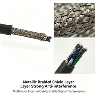 Cable Ethernet UTP Sólido XINQIAO HSYV-5e 4P 24AWG de Cobre Puro Cat5e para Ingeniería de Redes
