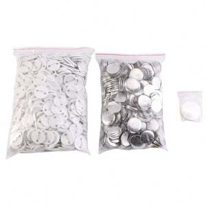 500 Piezas de Botones + Moldes Intercambiables Redondos de 75 mm (3 Pulgadas) para Máquina Manual de Botones - Product Image 4