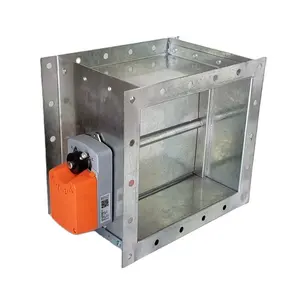 HVAC 蝶式阻尼器，电动风管容积控制阻尼器 400*400 500 500*600 600毫米 * * mm